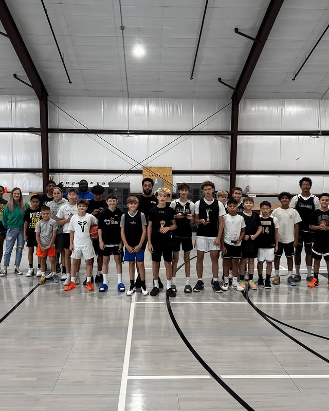 Athletes at the Game Winner facility